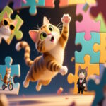Funny Puzzle: Cats